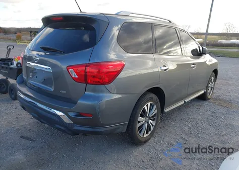 2017 Nissan Pathfinder S из США, поврежденный, VIN 5N1DR2MM4HC668826